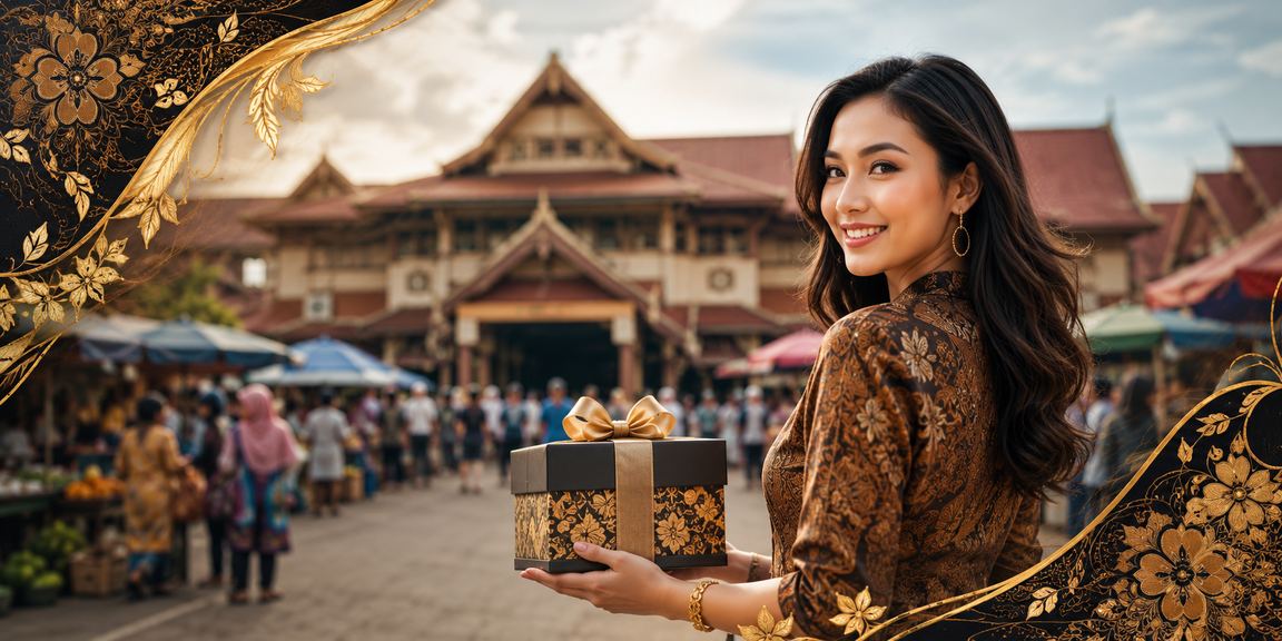 Paparan bonus VIP dengan motif batik untuk pengguna 90an di Kota Bharu