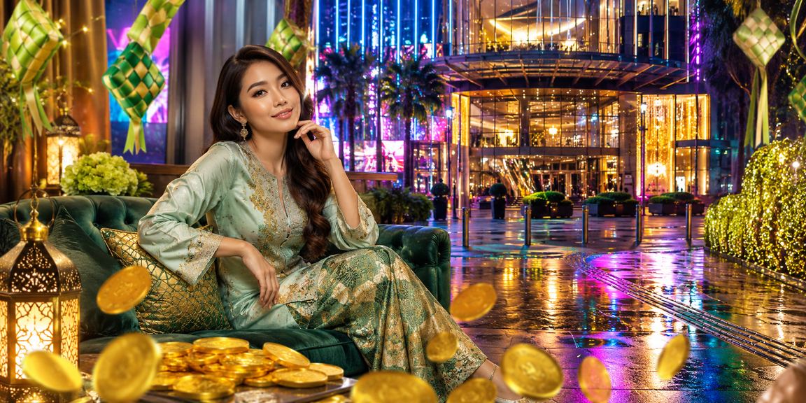 Pandangan Bandar Kuala Lumpur Semasa Hari Raya